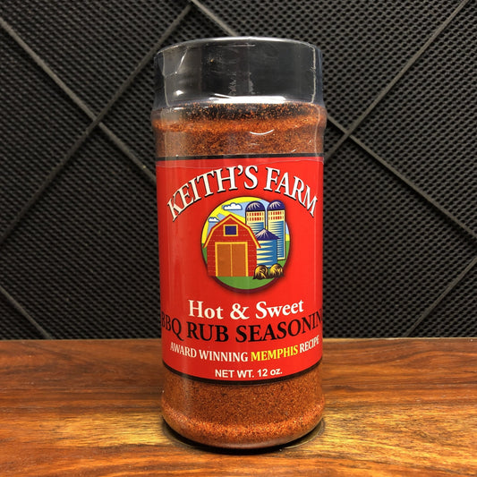 KEITH'S FARM HOT & SWEET SEASONING 2/pk