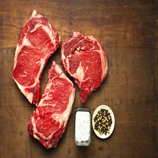 Choice Ribeye Steak 6 Pack - 16oz  FREE SHIPPING